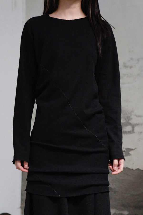 M.A+ long -sleeved spiral long T -shirt TW270DL JM4